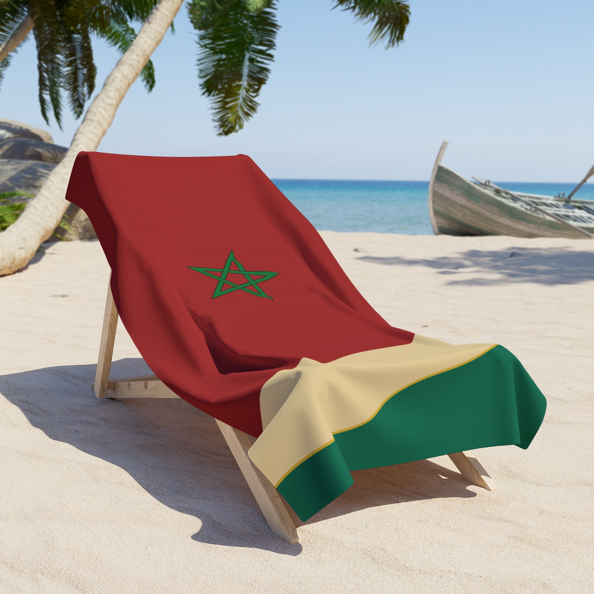 Serviette de plage inspiré du Maroc