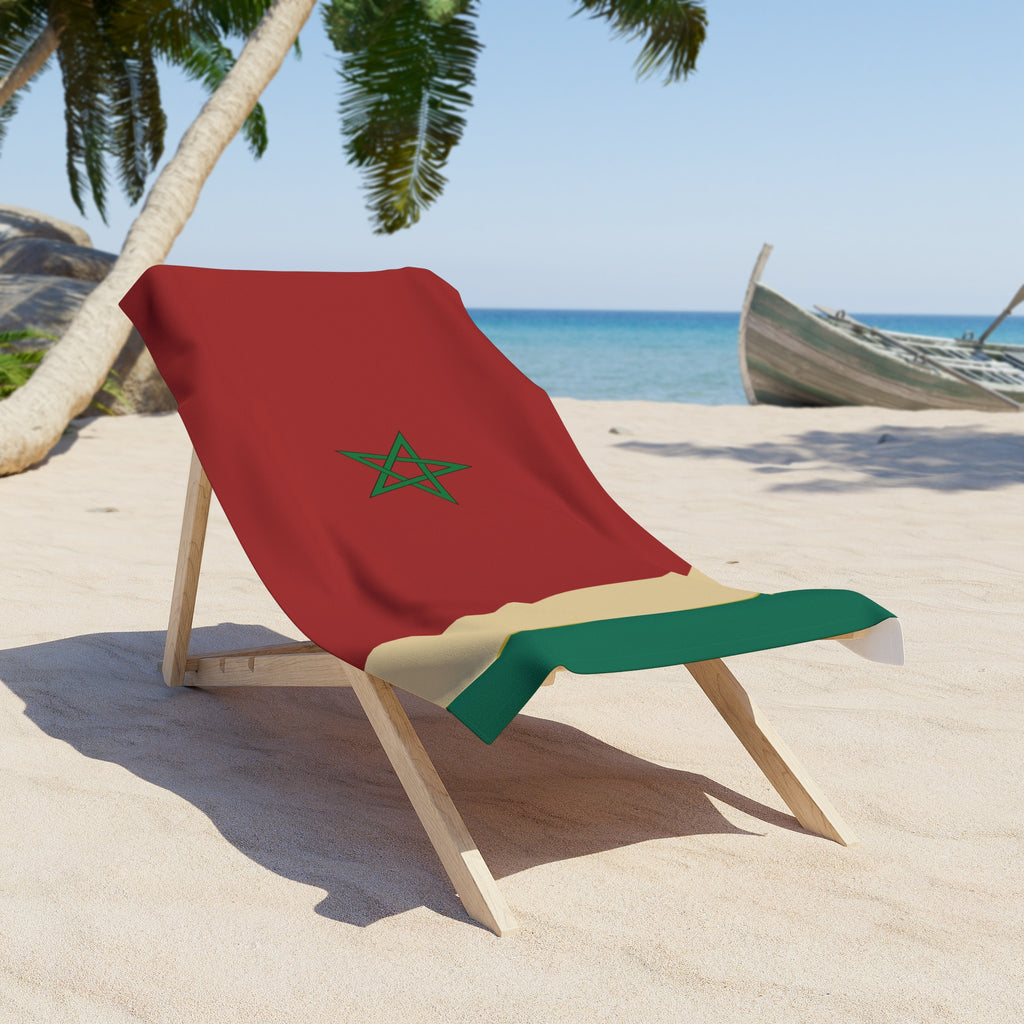 Serviette de plage inspiré du Maroc